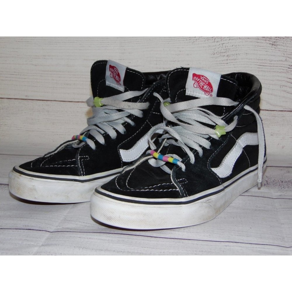 Vans Sk8 Hi Black Casual Sneakers Unisex 508731 M 5 W 6.5